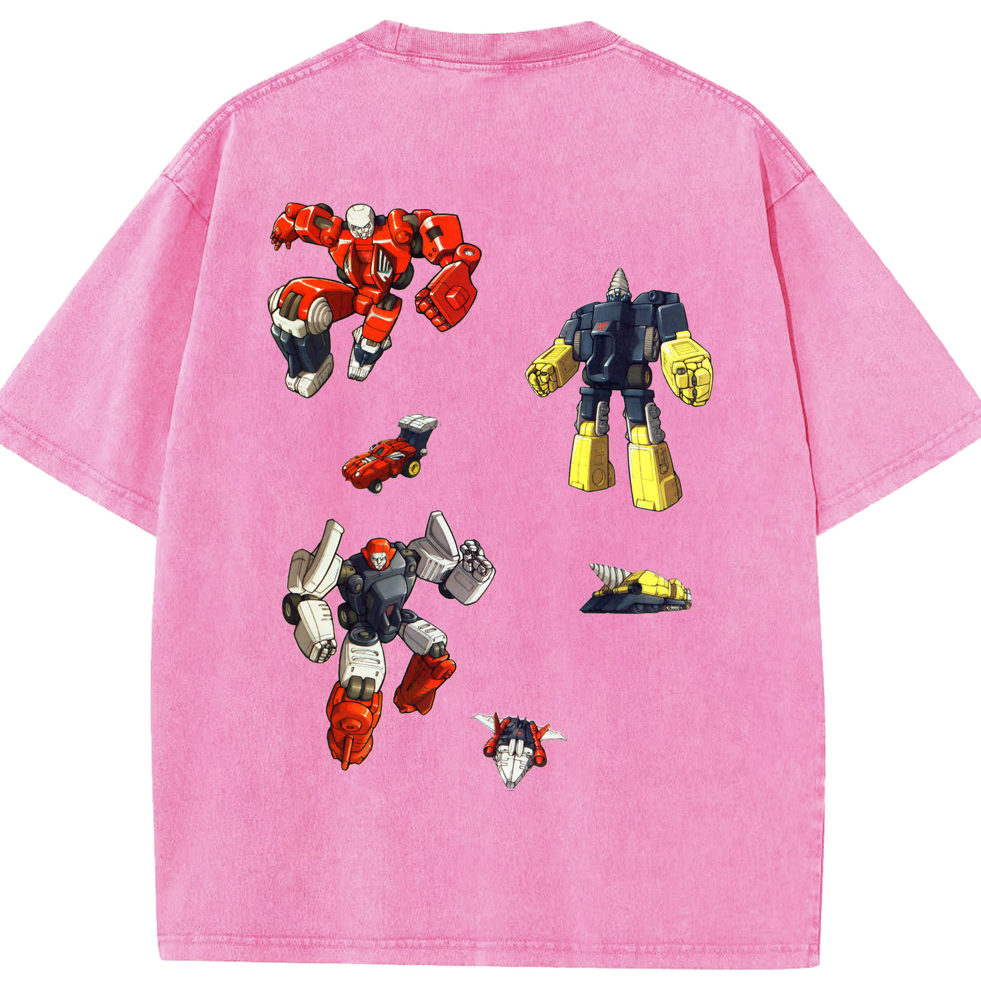 （画像用）  綿100% ヴィンテージ風 半袖Tシャツ（背面プリント）